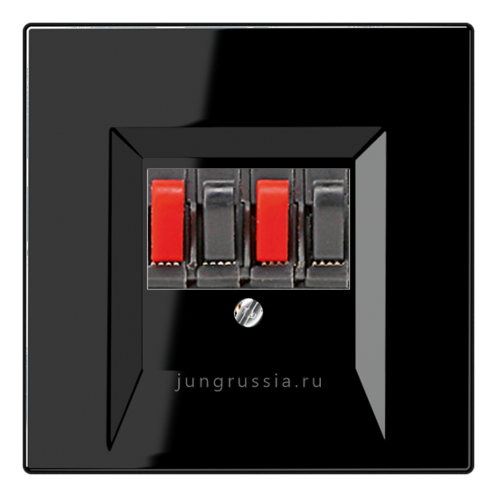 Акустическая розетка JUNG LS 990, Черный