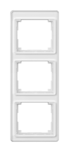 Рамка 3 поста JUNG SL 500, вертикальная, белый