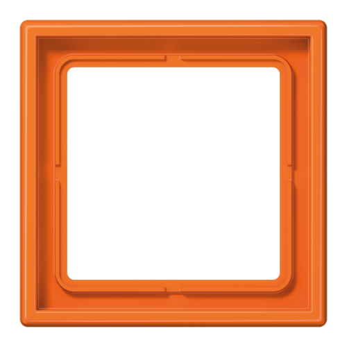 Рамка 1 пост JUNG LS 990, оранжевый