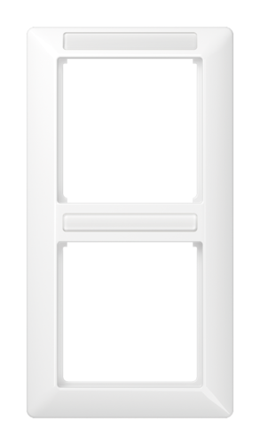 Рамка 2 поста JUNG AS 500, вертикальная, белый