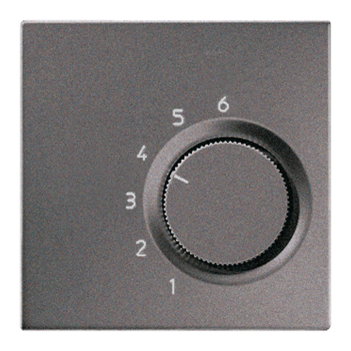JUNG LS 990 Антрацит Накладка термостата комнатного (мех TR236U, TR246U)
