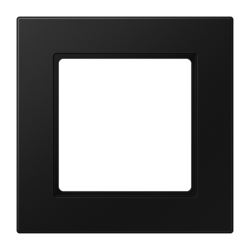 Jung A550 - Рамка 1-ая, цвет матовый черный