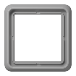 Рамка 1 пост JUNG CD 500, серый