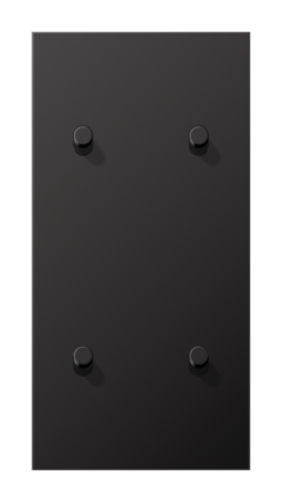 Накладка тумблера JUNG LS1912, черный лакированный алюминий