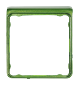 Внешняя рамка JUNG CD 500, зеленый метллик
