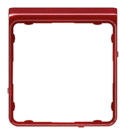 Внешняя рамка JUNG CD 500, красный металлик